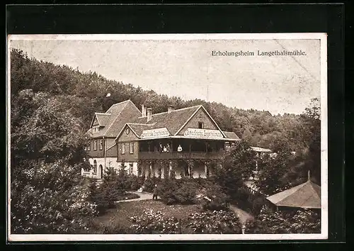 AK Langethalsmühle, Erholungsheim Sommerfrische