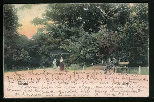 AK Erfurt, Besucher im Augustapark
