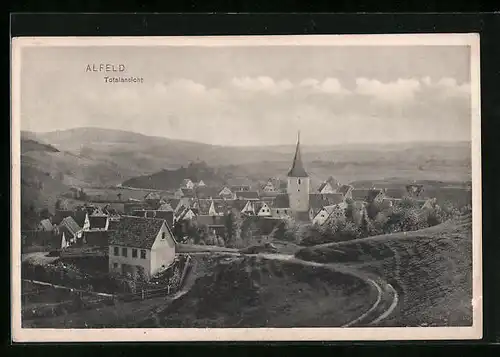 AK Alfeld, Totalansicht des Ortes