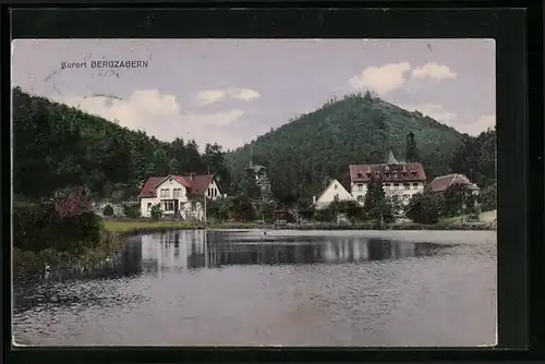 AK Bergzabern, Ortsansicht des Kurortes