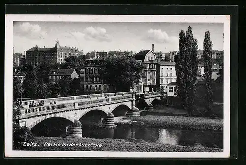 AK Zeitz, Partie an der Aubrücke