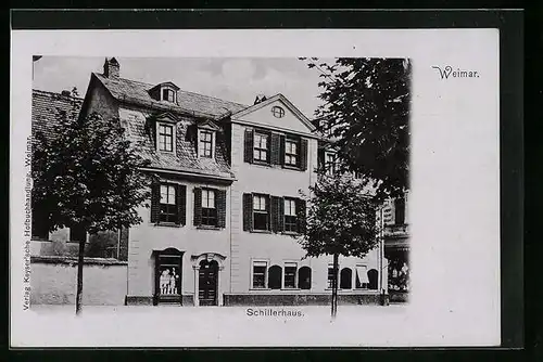 AK Weimar, Schillerhaus