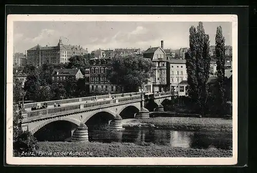 AK Zeitz, Partie an der Aubrücke