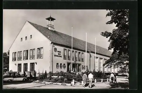 AK Ahlbeck /Usedom, FDGB-Erholungsheim Haus der Erholung