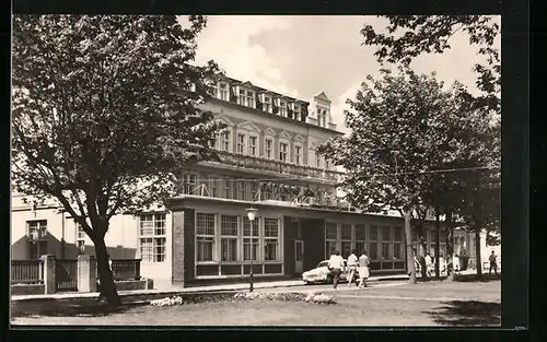 AK Ahlbeck /Usedom, Ostseehotel in der Dünenstrasse