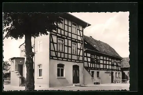 AK Bad Klosterlausnitz, Moorbadheim Sachsenhof