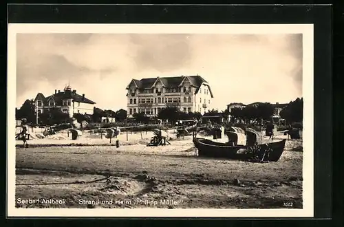 AK Ahlbeck, Strand und Heim Philipp Müller