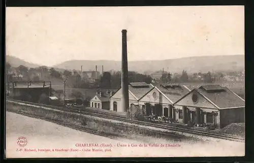 AK Charleval, Usine à Gaz de la Vallée de l`Andelle