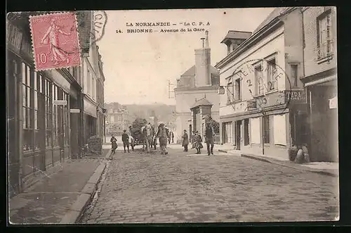 AK Brionne, Avenue de la Gare