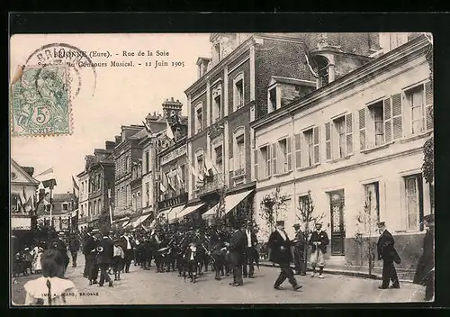 AK Brionne, Rue de la Soie