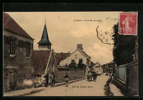 AK Gasny, Entrée du Pays