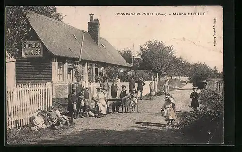 AK Fresne-Cauverville, Maison Clouet