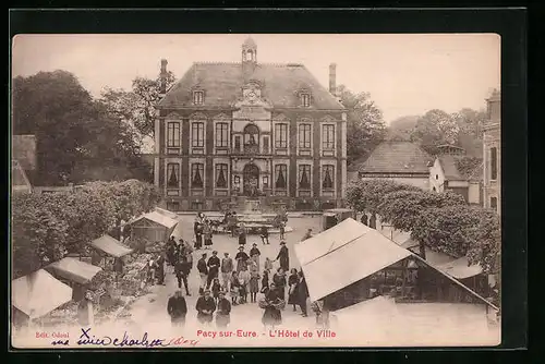 AK Pacy-sur-Eure, L`Hôtel de Ville