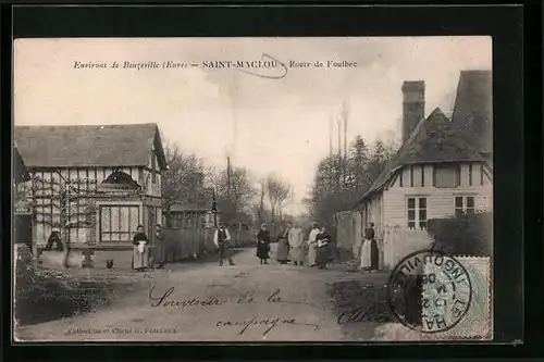 AK Saint-Maclou, Route de Foulbec