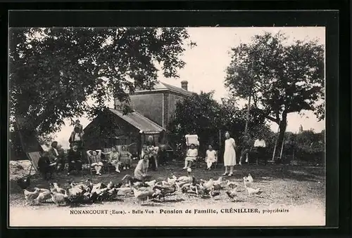 AK Nonancourt, Belle-Vue, Pension de Famille, Crénillier