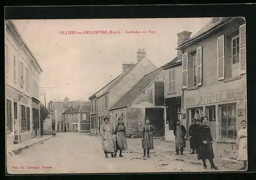 AK Villiers-en-Desoeuvre, Intérieur du Pays