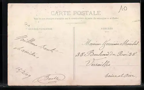 AK La Madeleine-de-Nonancourt, Le Carrefour de la Mare