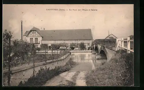 AK Garennes, Le Pont sur L`Eure et Scierie