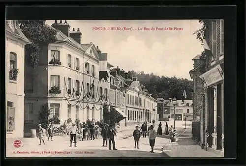 AK Pont-St-Pierre, La Rue du Pont de St-Pierre