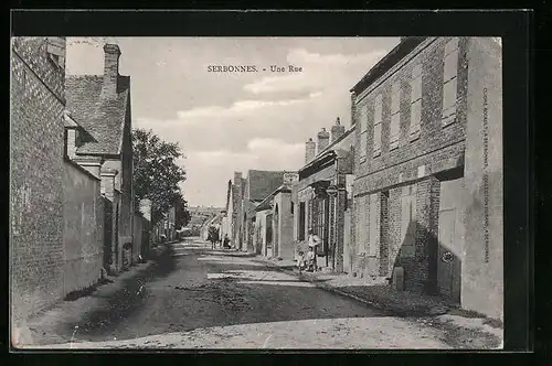 AK Serbonnes, Une Rue