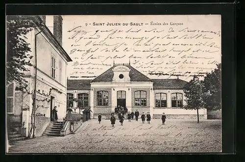 AK Saint Julien-du-Sault, Écoles des Garcons