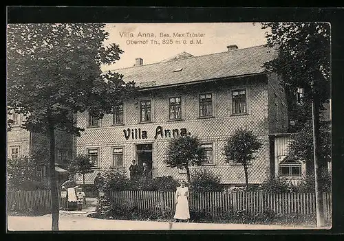 AK Oberhof /Th., Hotel Villa Anna