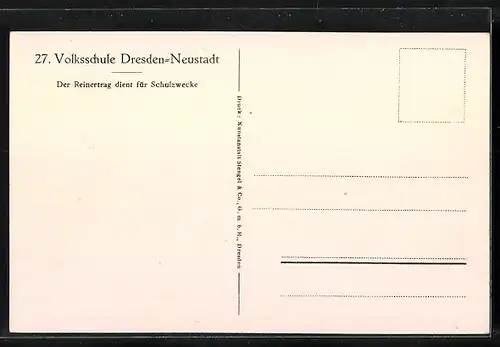 AK Dresden-Neustadt, 27. Volksschule