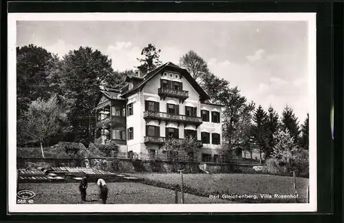 AK Bad Gleichenberg, Villa Rosenhof