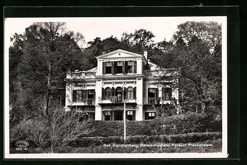 AK Bad Gleichenberg, Genesungsheim & Pension Plankenstein