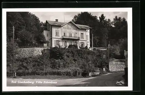 AK Bad Gleichenberg, Villa Felsenhaus