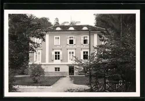 AK Bad Gleichenberg, Hotel Wienerhof