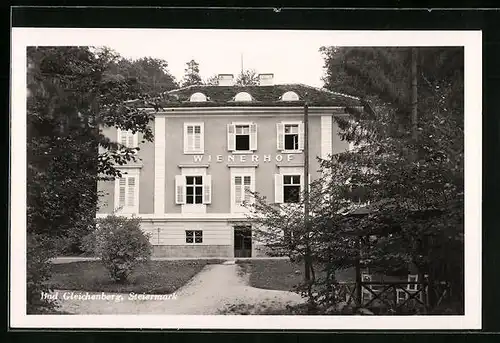AK Bad Gleichenberg, Hotel Wienerhof