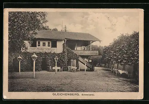 AK Bad Gleichenberg, Hotel & Pension Schweizerei