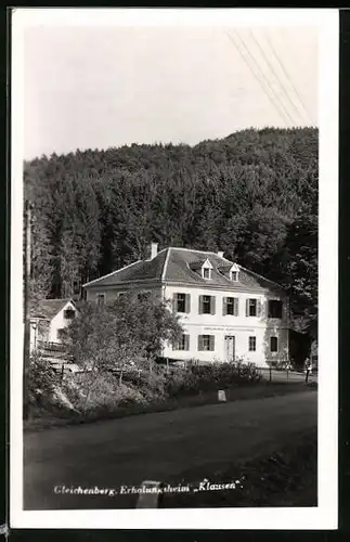 AK Bad Gleichenberg, Erholungsheim Klausen