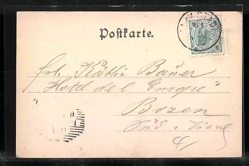 AK Linz a. d. Donau, Ortspartie aus der Vogelschau