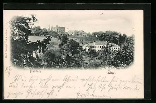 AK Linz a. d. Donau, Bebauter Freinberg