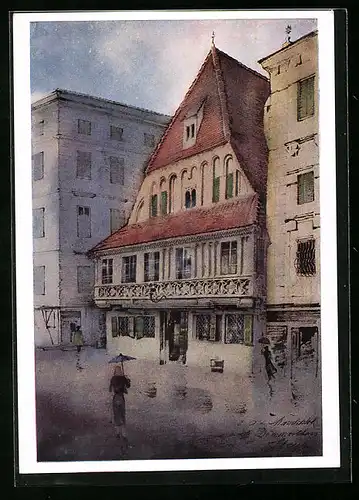 Künstler-AK Steyr, Am Bummerlhaus