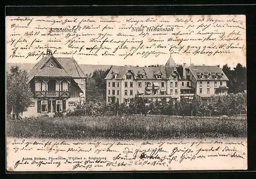 AK Schömberg, Neue Heilanstalt