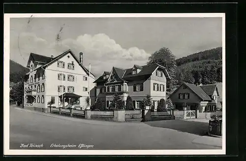 AK Bad Teinach, Erholungsheim Esslingen