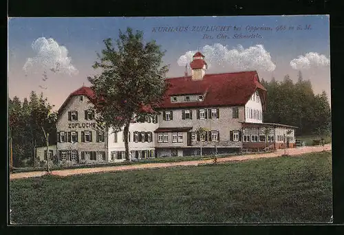 AK Oppenau, Kurhotel Zuflucht