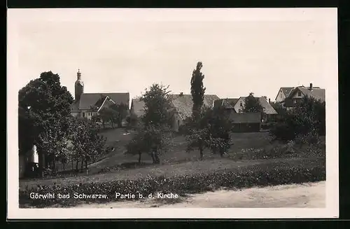 AK Görwihl, Partie bei der Kirche
