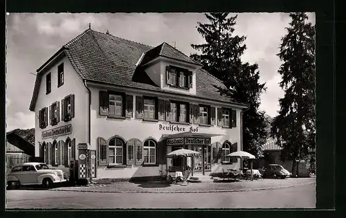 AK Stühlingen /Baden, Gasthaus Deutscher Hof