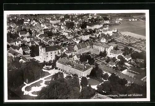 AK Donaueschingen, Schloss mit Museum