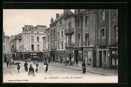 AK Cholet, La Rue du Commerze