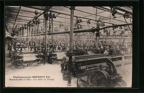 AK Cholet, Maison Fondée en 1819, Une Salle de Tessage