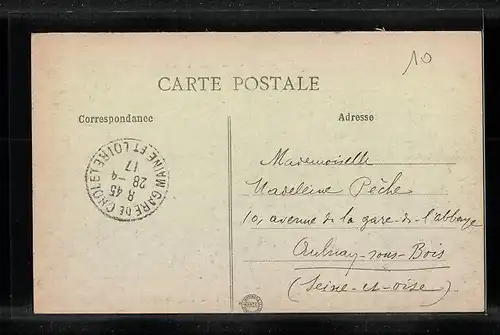 AK Cholet, Place Gambetta et Rue Nationale