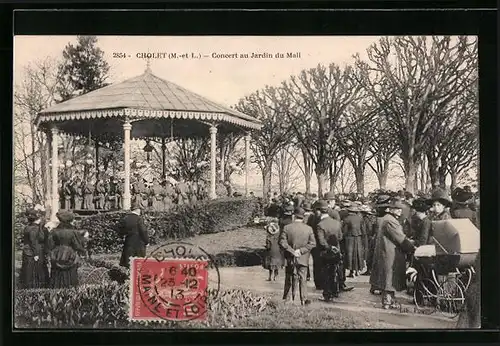 AK Cholet, Concert au Jardin du Mail