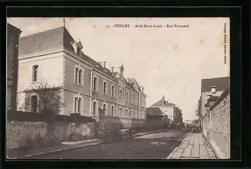 AK Cholet, Asile Saint-Louis, Rue Tournerit