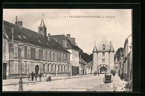 AK Villeneuve-sur-Yonne, L`Hôpital