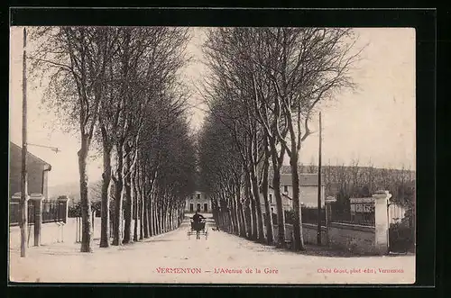 AK Vermenton, L`Avenue de la Gare